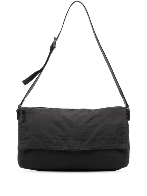 Fendi Pre-Owned bolsa de hombro Zucca Canvas Flap 2000-2010