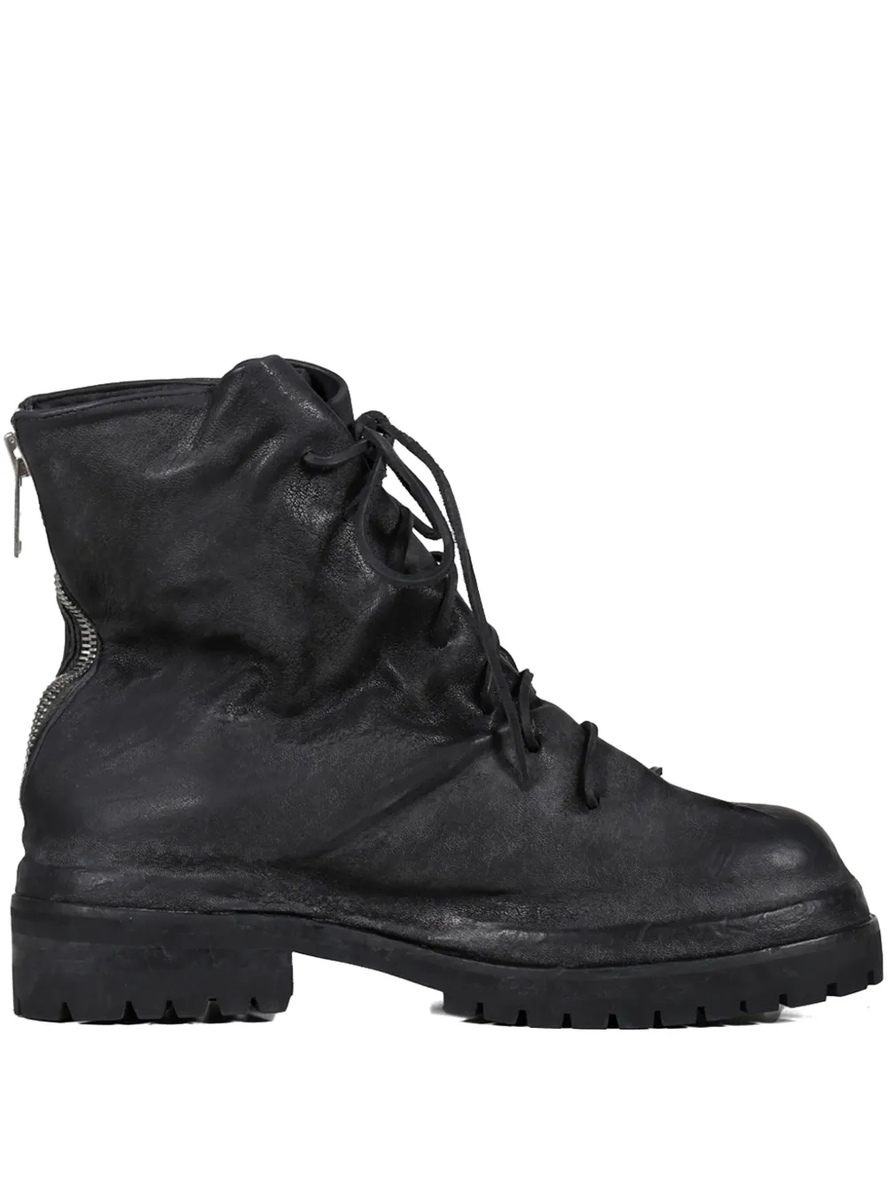 424 lace-up boots Black