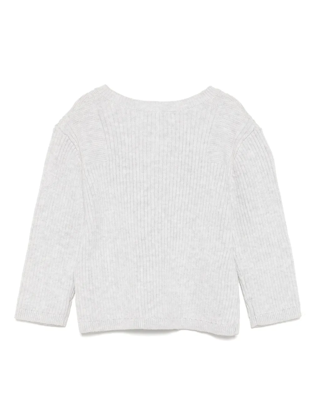 Burberry Kids Top met lange mouwen Grijs