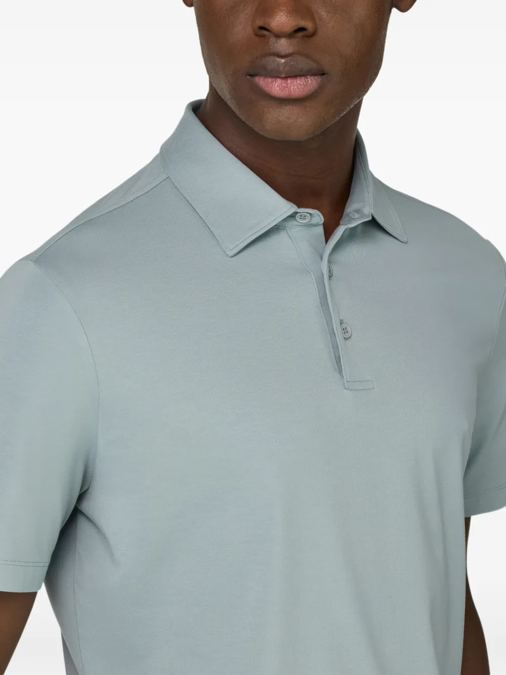 Boggi Milano Jersey poloshirt Groen