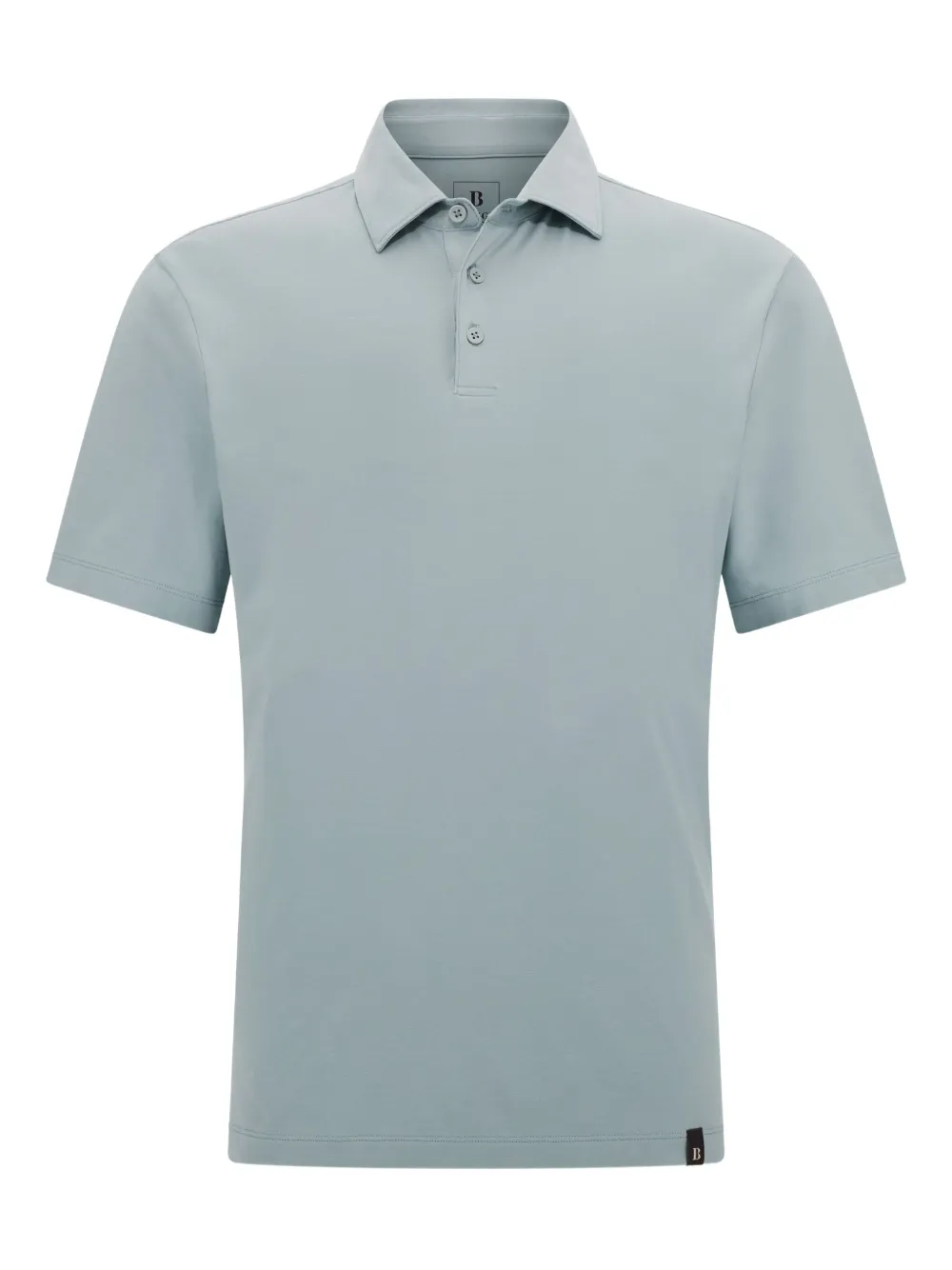Boggi Milano Polo Shirt In Stretch Supima Cotton - グリーン Boggi Milano Polo Shirt In Stretch Supima Cotton - グリーン
