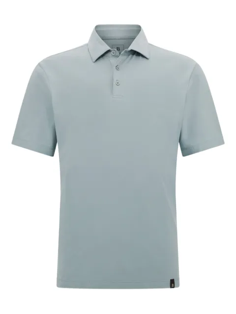 Boggi Milano Polo Shirt In Stretch Supima Cotton