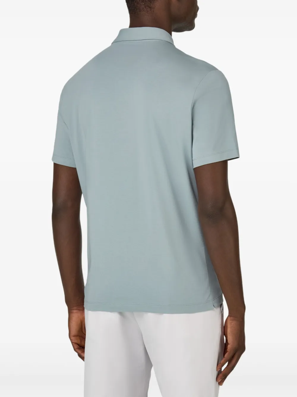Boggi Milano Jersey poloshirt Groen