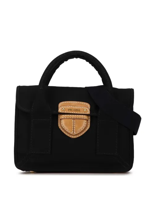 Prada Pre-Owned bolsa satchel Canapa 2000-2023