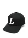 Lacoste logo-embroidered baseball cap - Black