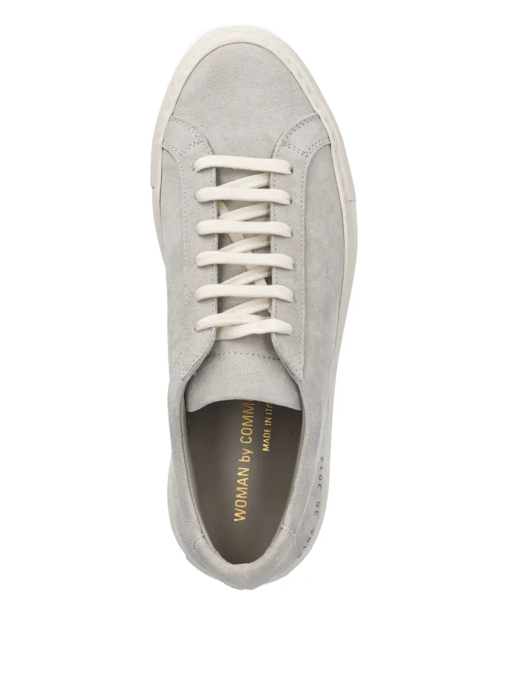 Common Projects Suede Low-top Trainers In Gray