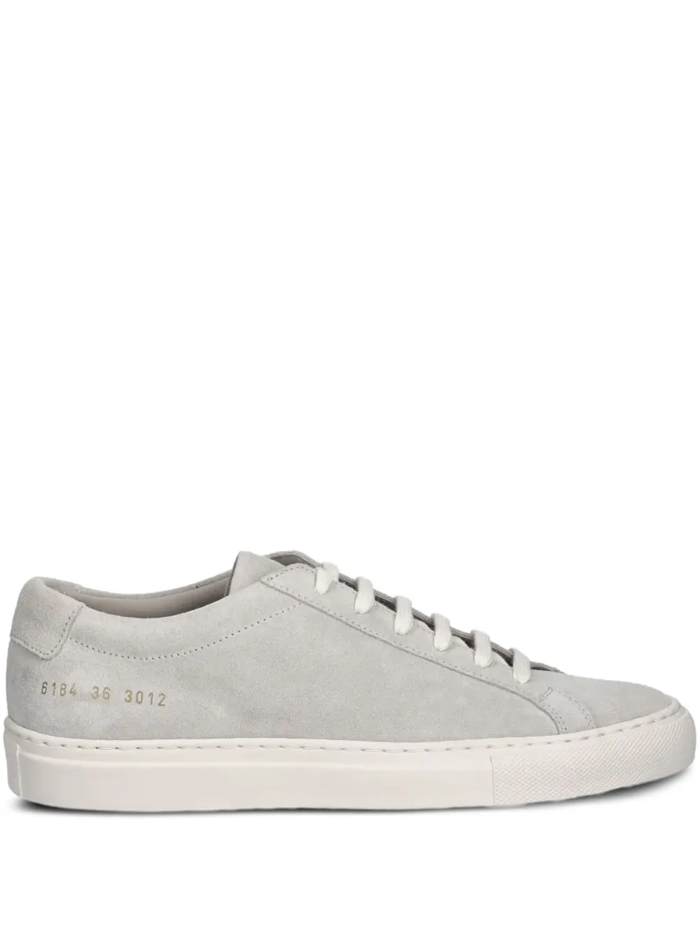 Common Projects suede low-top trainers Grey