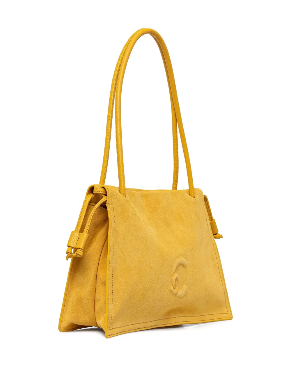 Coccinelle Suède shopper - Geel