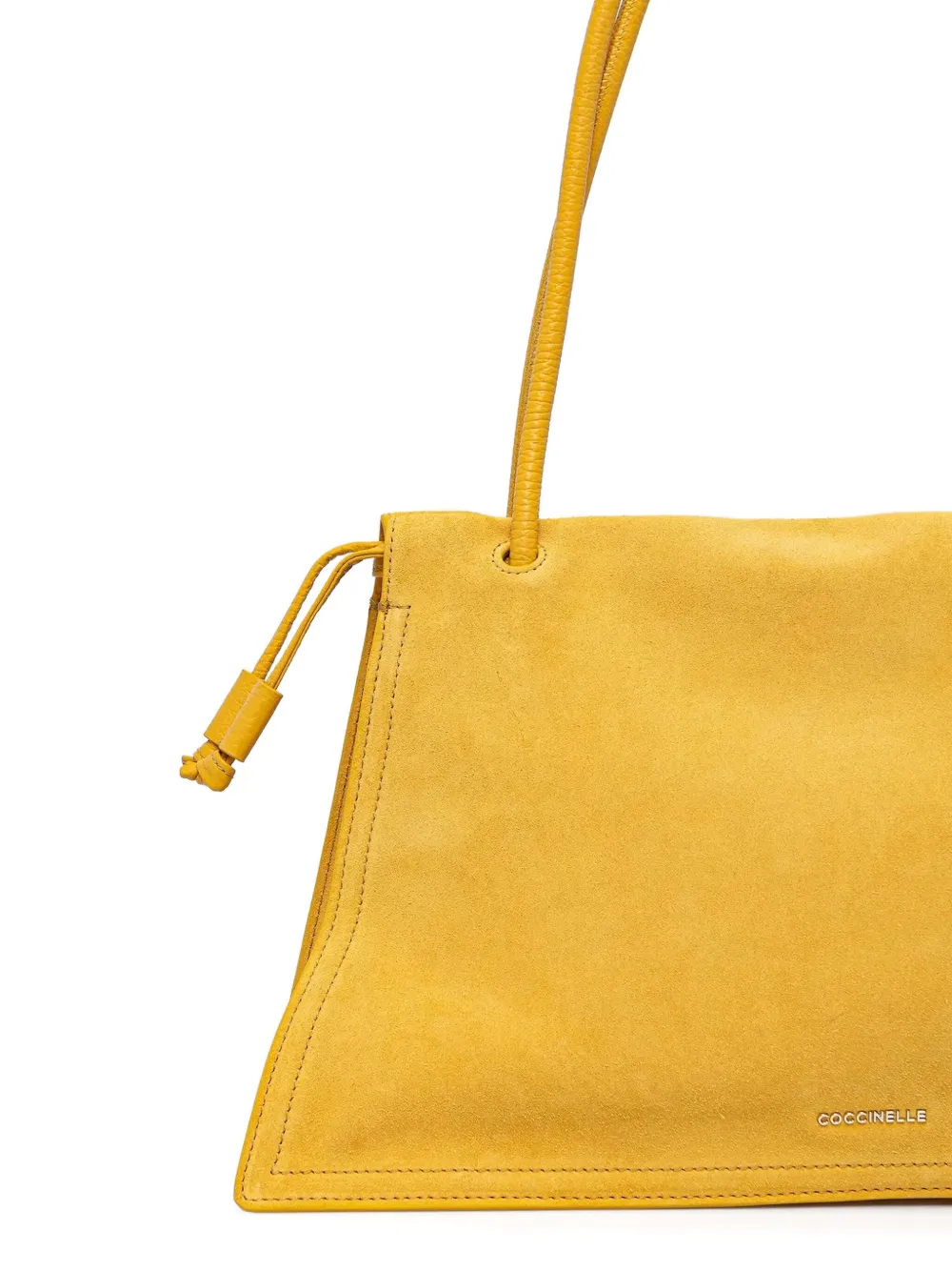 Coccinelle Suède shopper Geel