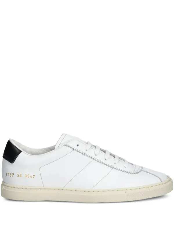 Common Projects レザースニーカー | ホワイト | FARFETCH JP