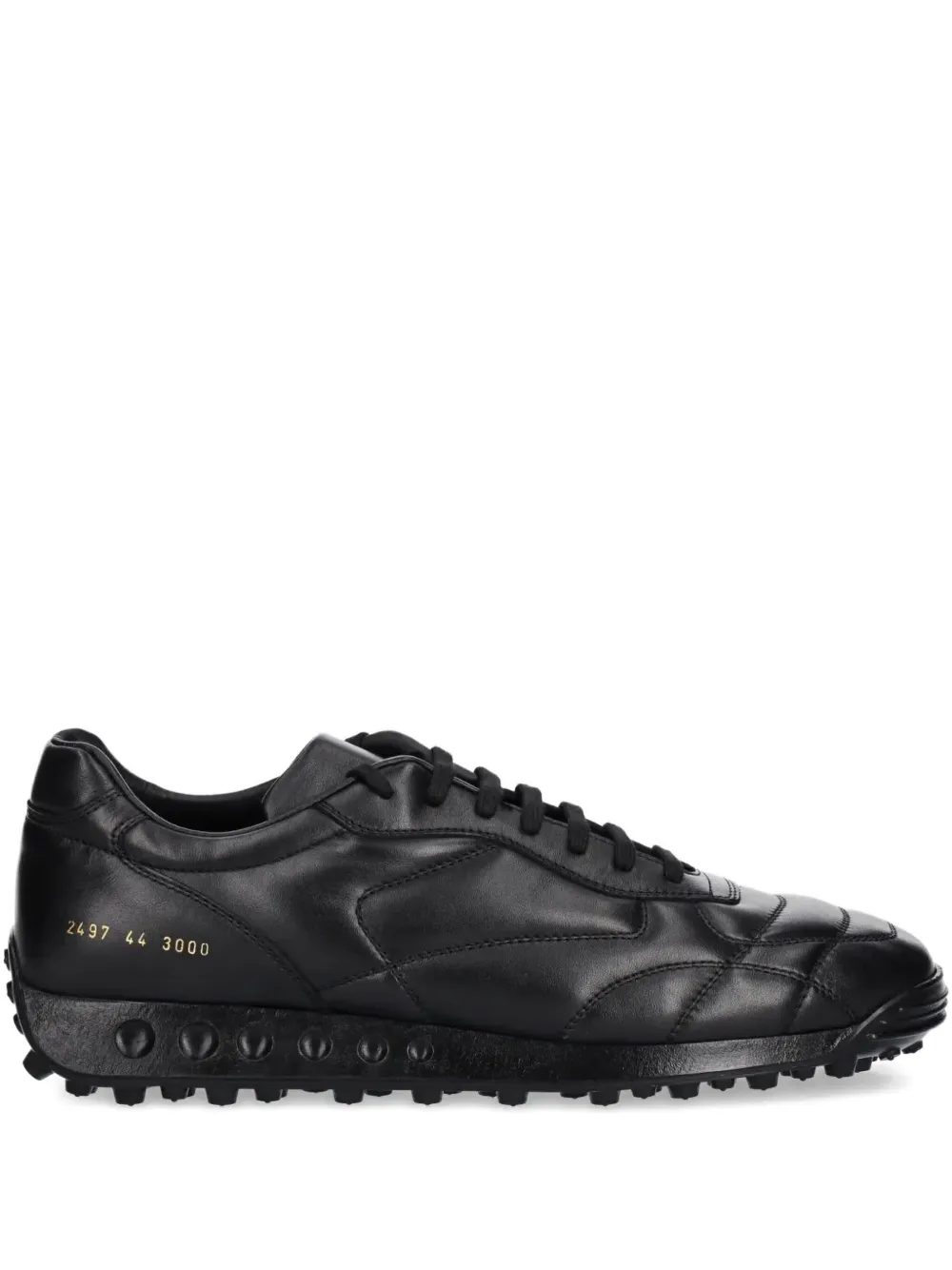 Common Projects Soccer leather sneakers Black