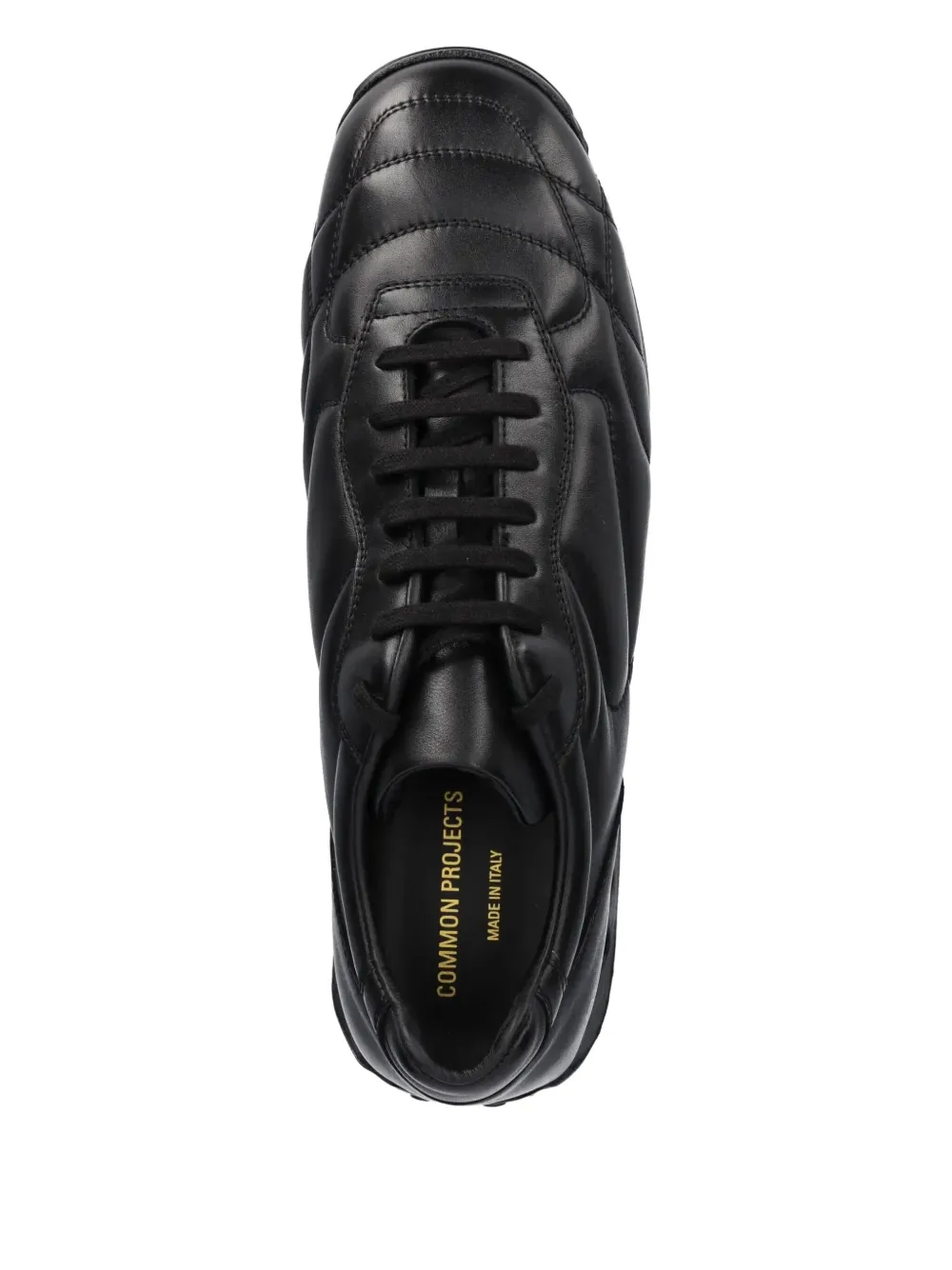Common Projects Soccer leather sneakers Black