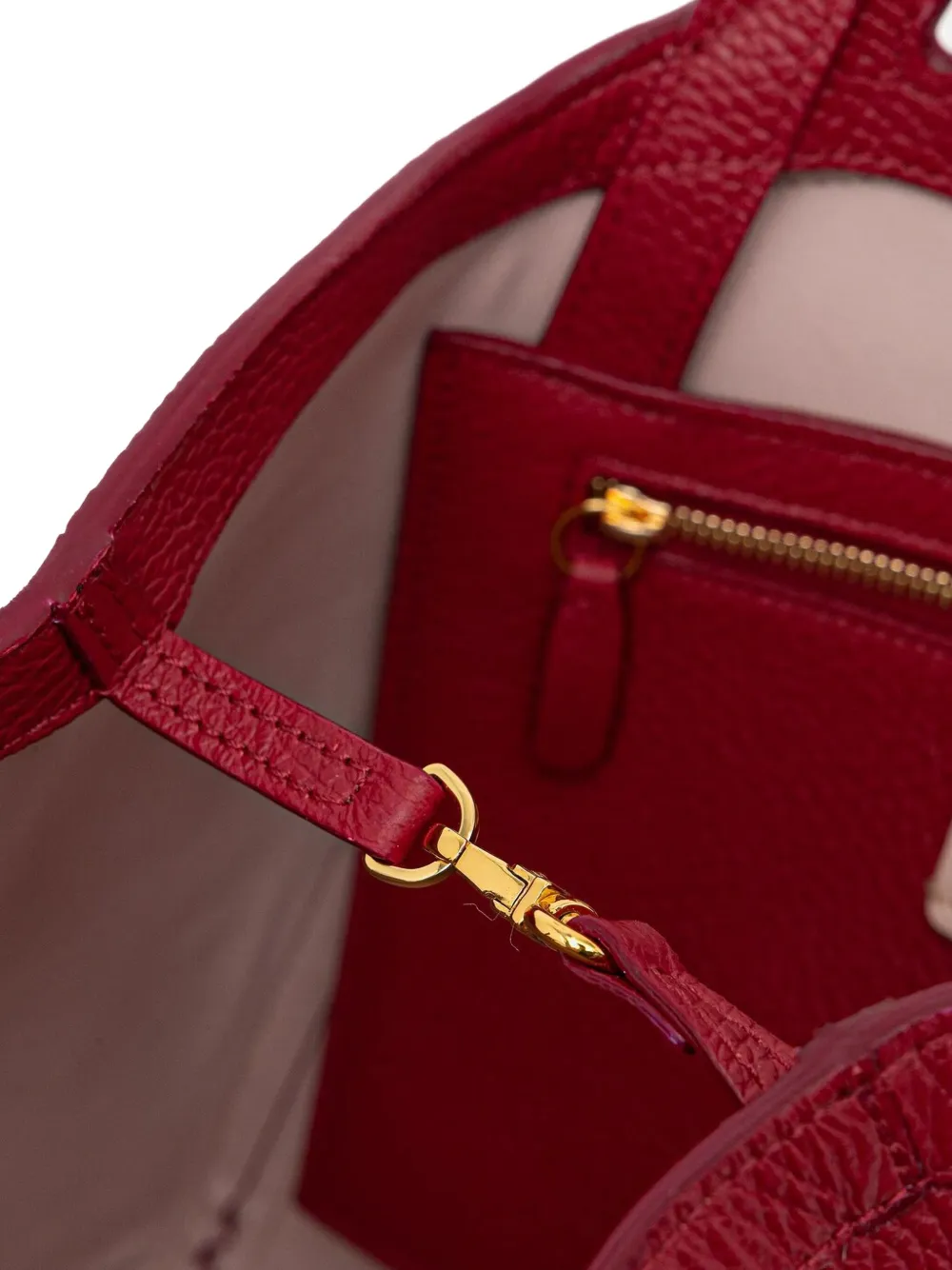 Coccinelle Leren shopper Rood