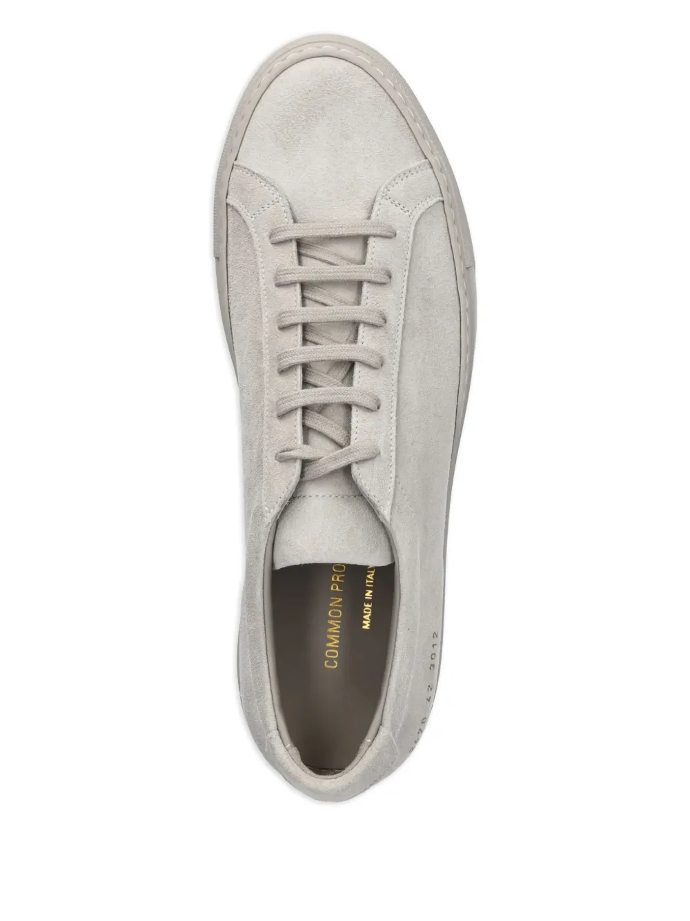 Common Projects Achilles suede lace-up sneakers Grey