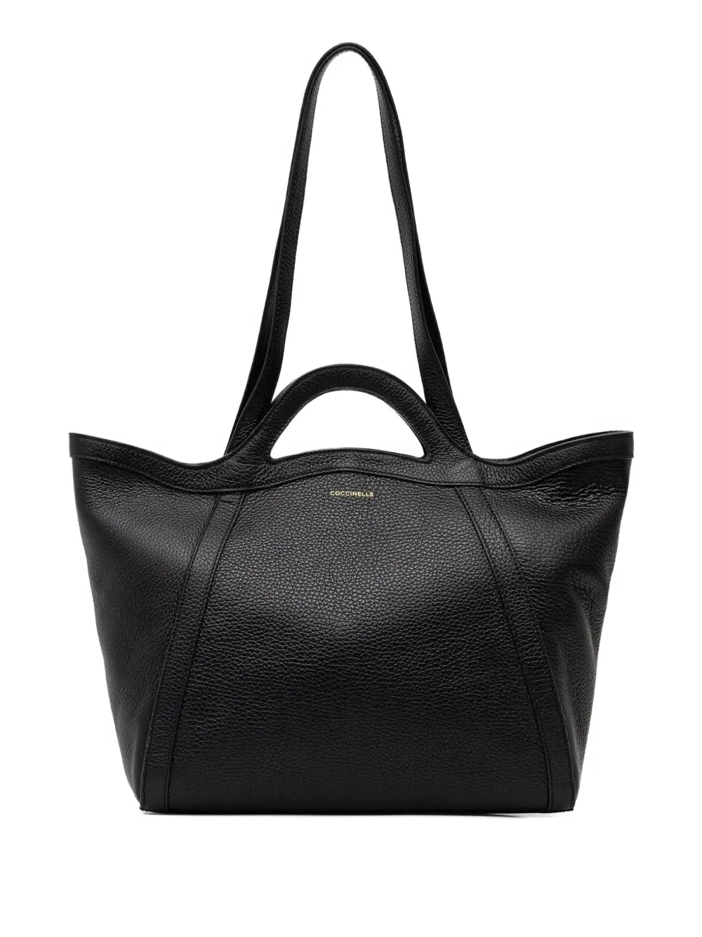 Coccinelle Leren shopper Zwart