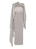 Solace London The Rosalia maxi dress - Neutrals