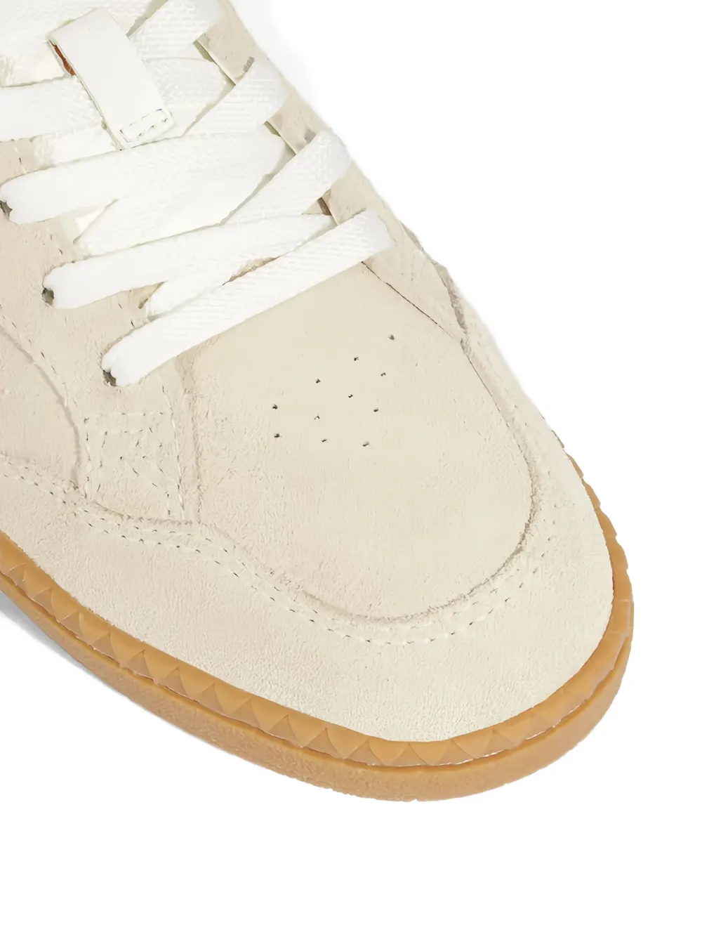 SCHUTZ 30MM SUEDE PANELLED LACE-UP SNEAKERS 