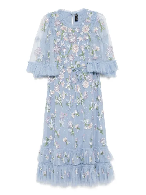 Needle & Thread sequin dandelion gloss ballerina dress