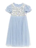 NEEDLE & THREAD KIDS Posy Bodice dress - Blue