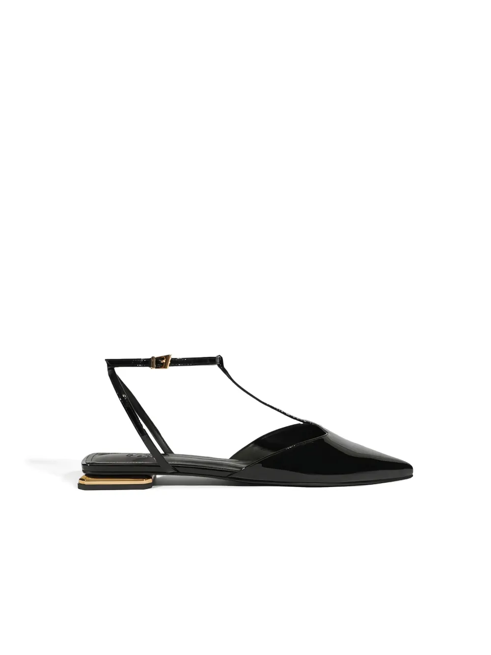 SCHUTZ PATENT LEATHER SLINGBACK PUMPS 
