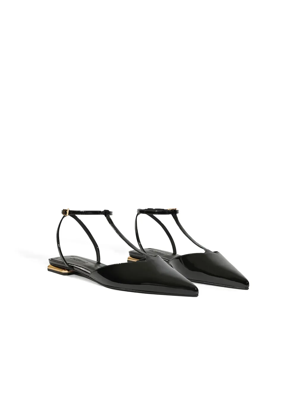 SCHUTZ PATENT LEATHER SLINGBACK PUMPS 