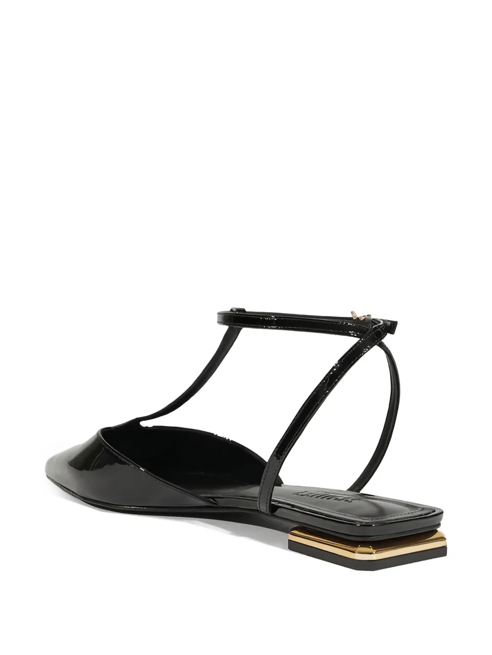 Schutz patent leather slingback pumps Black