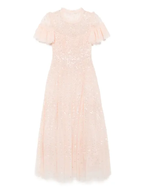 Needle & Thread deco dot gloss gown