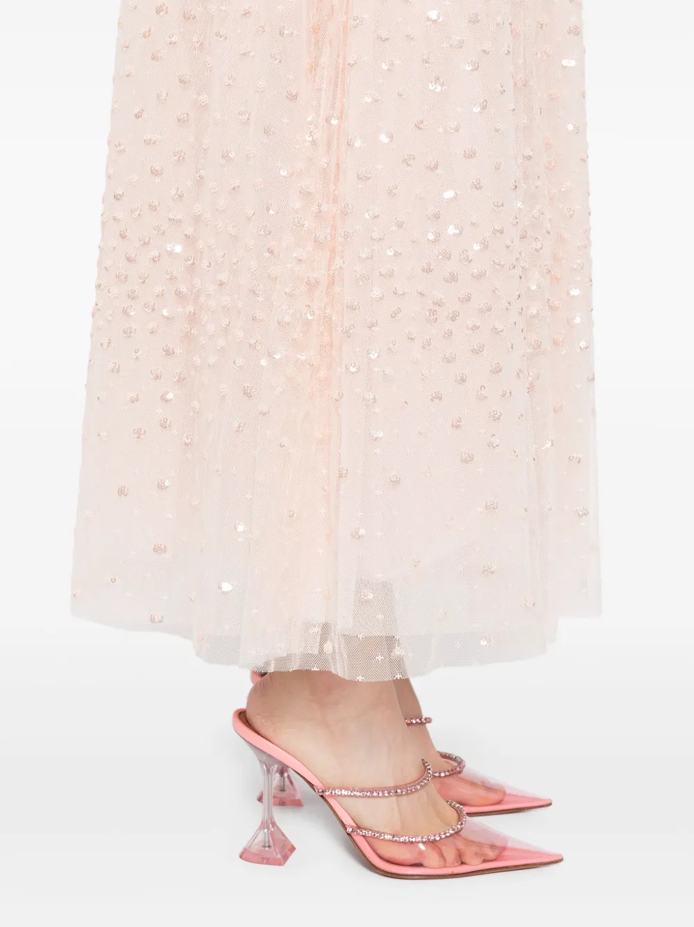 NEEDLE & THREAD DECO DOT GLOSS GOWN
