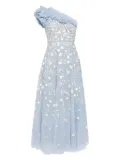 Needle & Thread Lea Ditsy gown - Blue