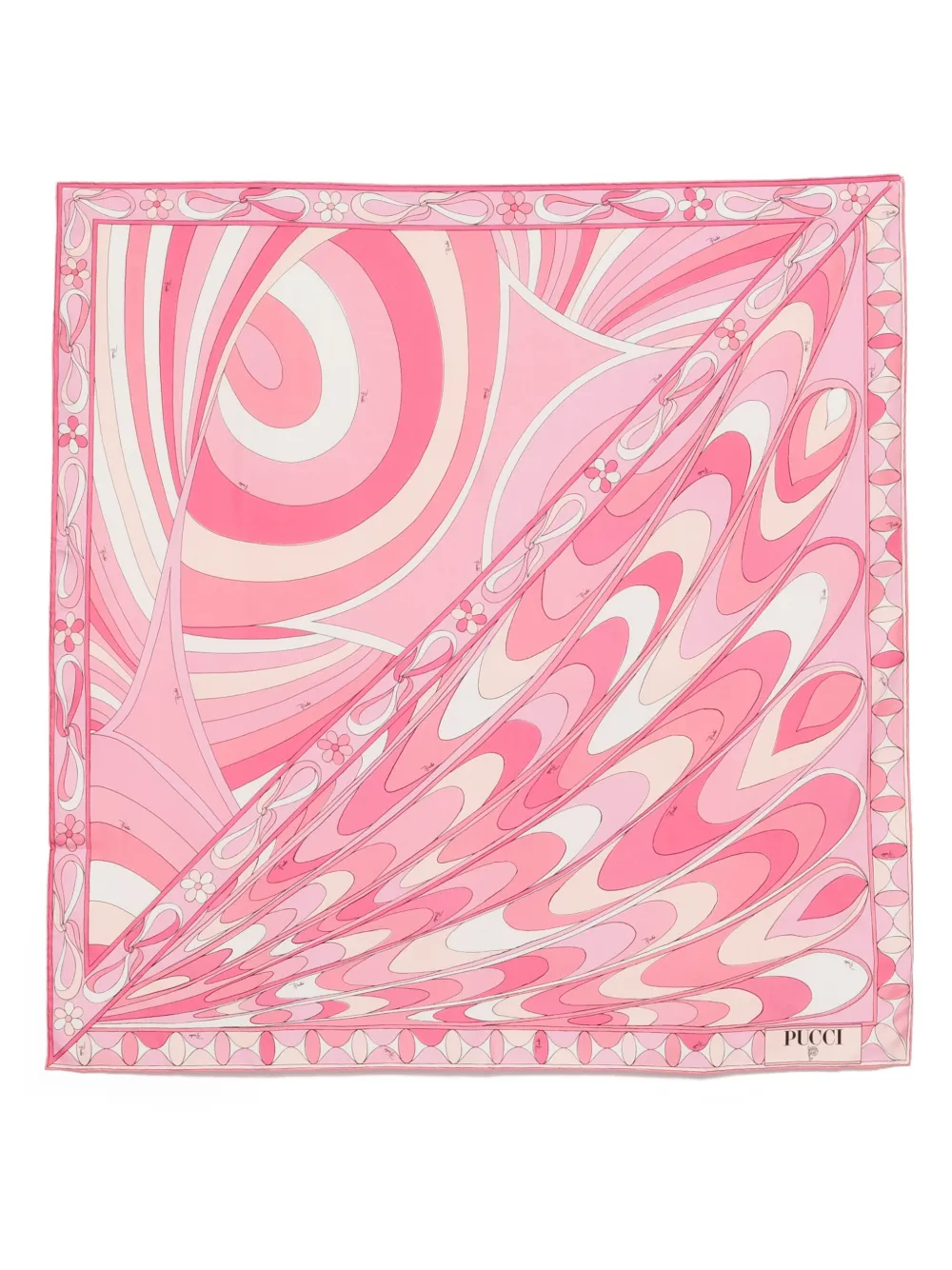 PUCCI Iride-print scarf | Pink | Image 1
