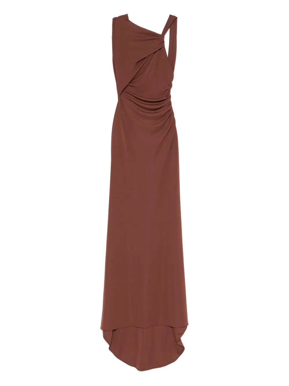 THE ANDAMANE Venere gown | Brown | Image 1