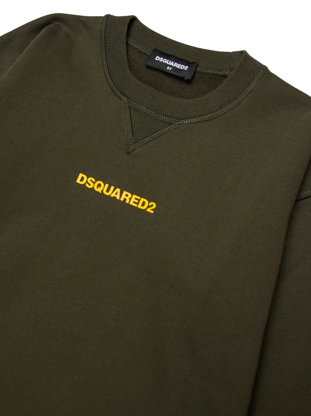 DSQUARED2 KIDS Sweater van katoen Groen