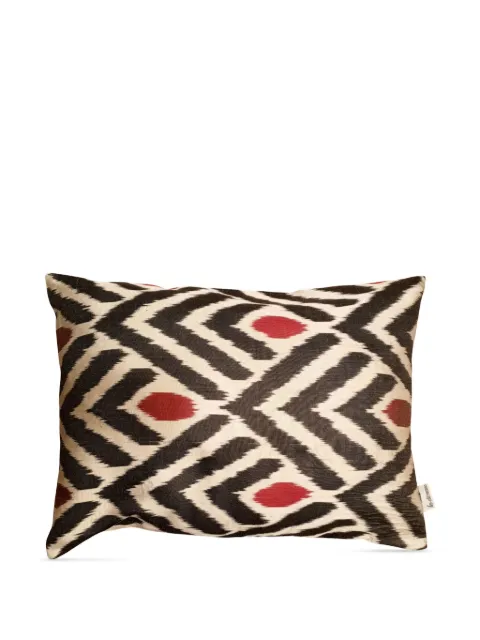 Les-Ottomans ikat-print silk cushion (50cm x 40cm)