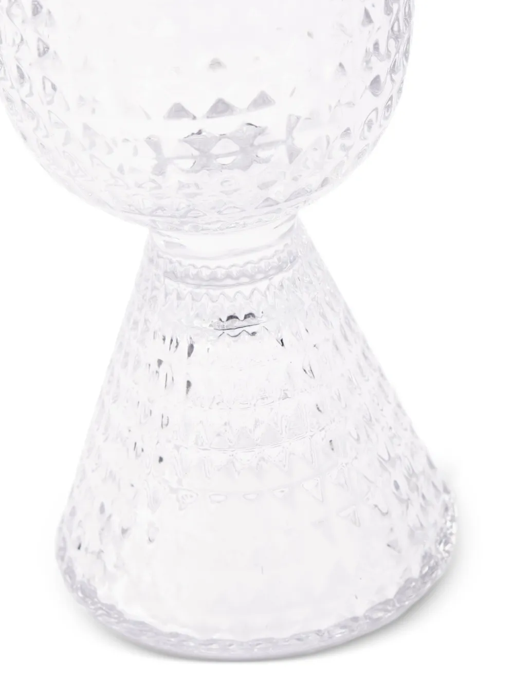 POLSPOTTEN Rooftop textured champagne glasses (set of four) | Glassware | Image 2