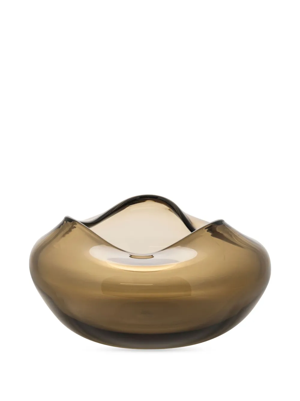Gardeco Ocean Vidrio sculptured glass vase | Neutrals | Image 1