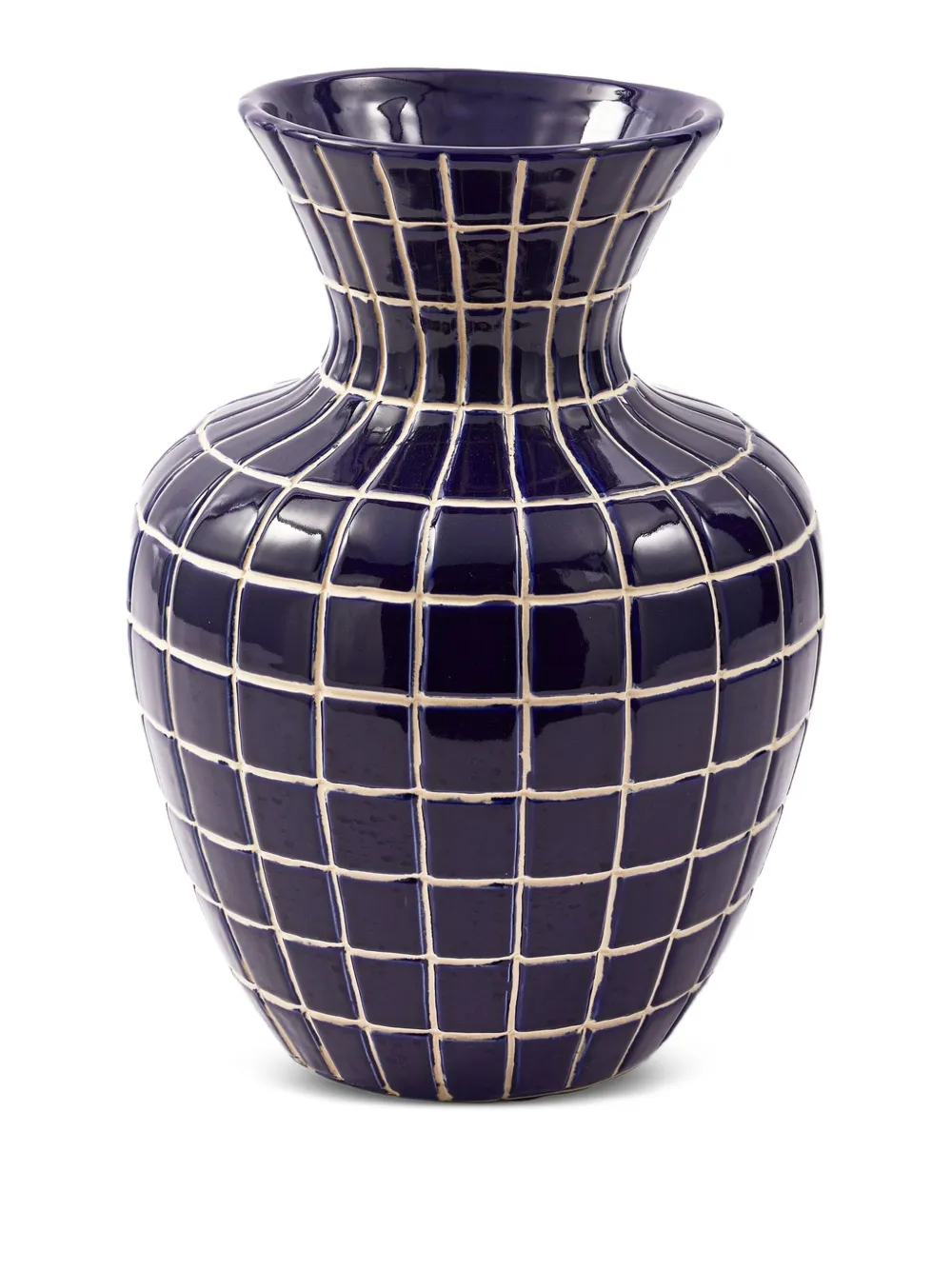 POLSPOTTEN Hamam ceramic vase - Blauw