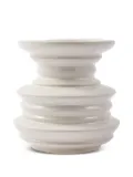 POLSPOTTEN Stacked Plates ceramic vase - White