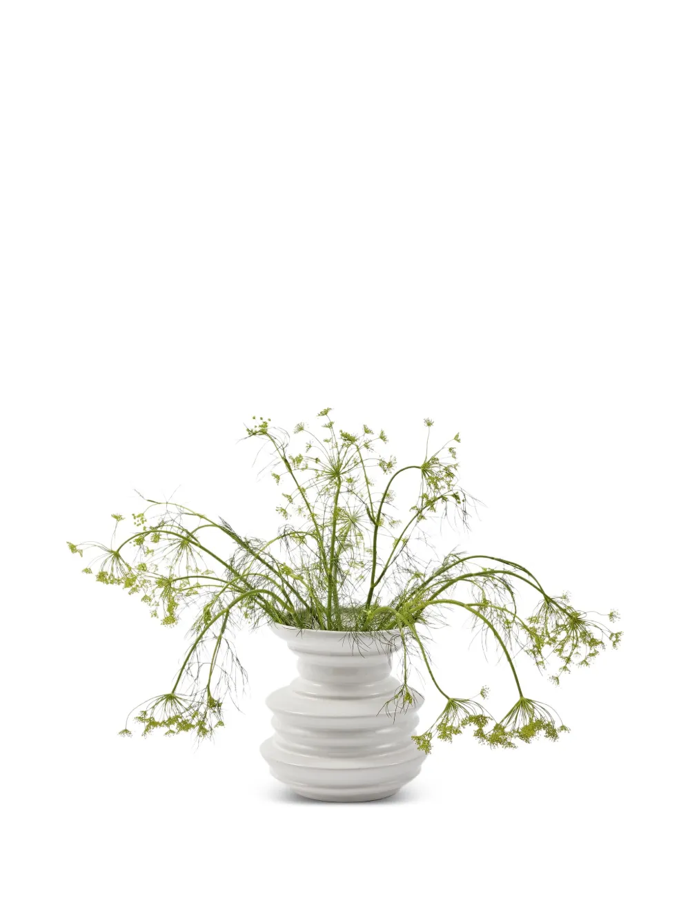 Polspotten Stacked Plates Ceramic Vase