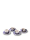 POLSPOTTEN Aunty espresso cup set (set of four) - Blue