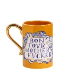 L'Objet illustrated mug - Yellow