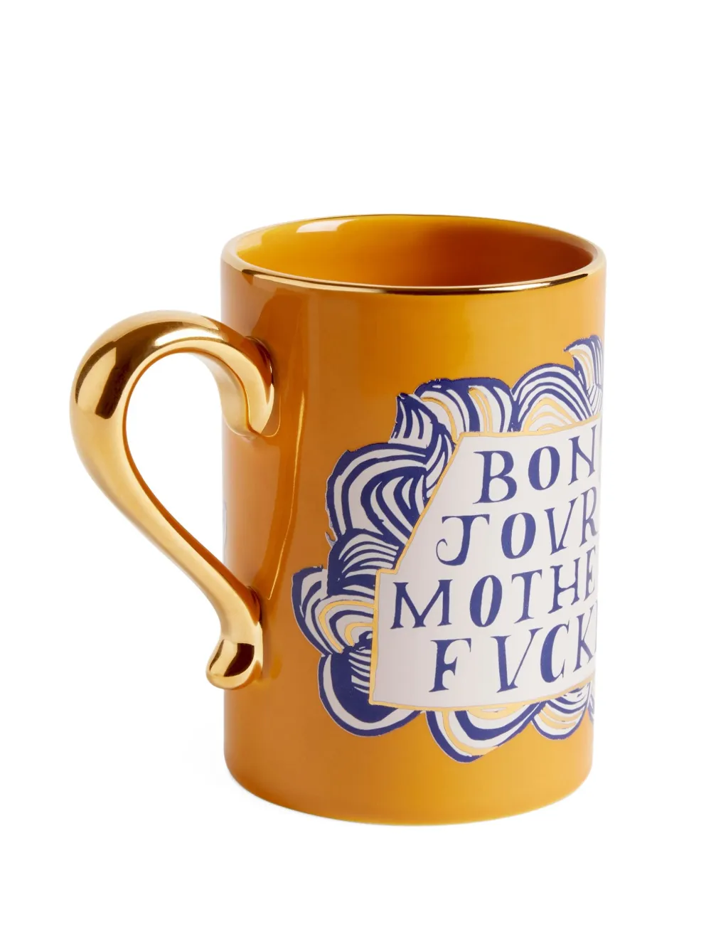  L'objet Illustrated Mug - Yellow 