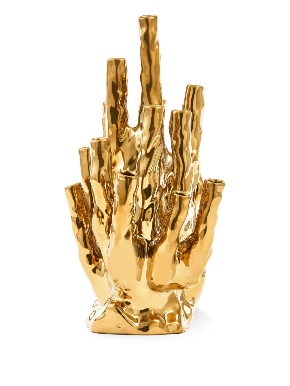  Polspotten Tulipscoral Vase 20 - Gold 