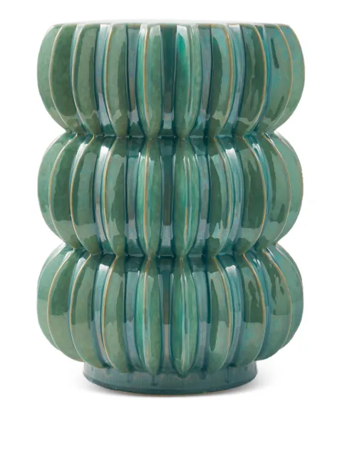 POLSPOTTEN Pumpkin scalloped ceramic side table