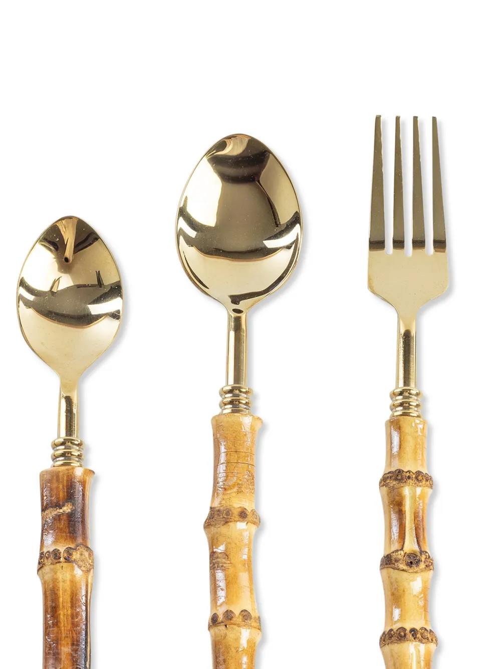 Les-Ottomans bamboo handle cutlery set | Cubiertos | Image 2