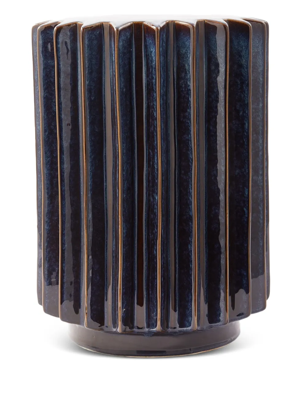POLSPOTTEN Okra ceramic side table | Blue | Image 1