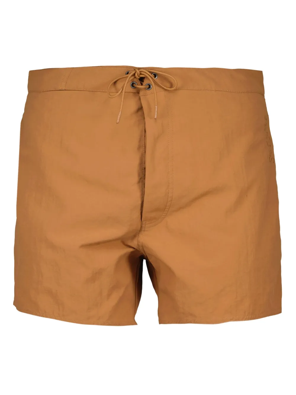 Saint Laurent drawstring swim shorts | Brown | Image 1