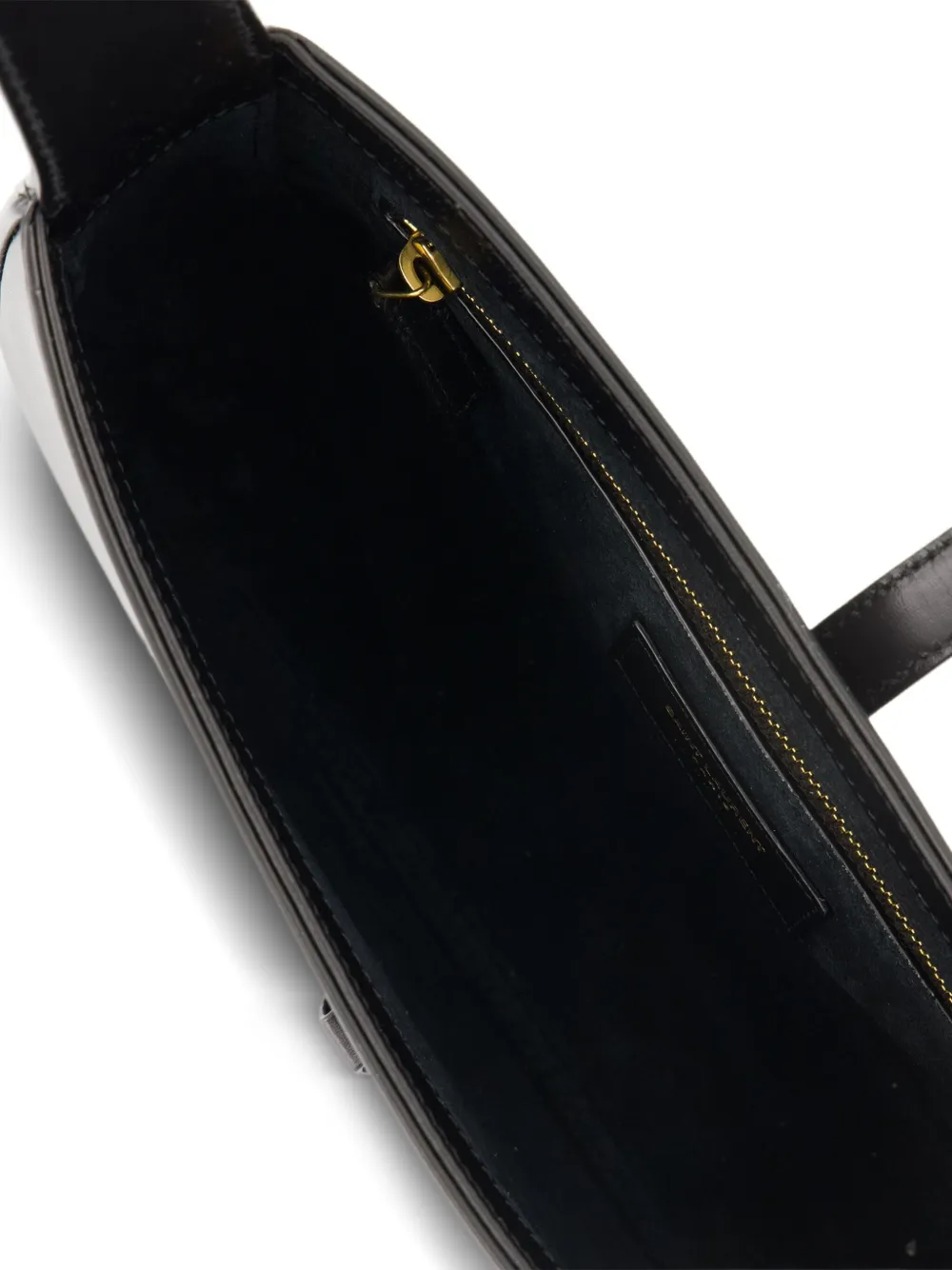 Saint Laurent Le 5 à 7 leren schoudertas met logoplakkaat Zwart