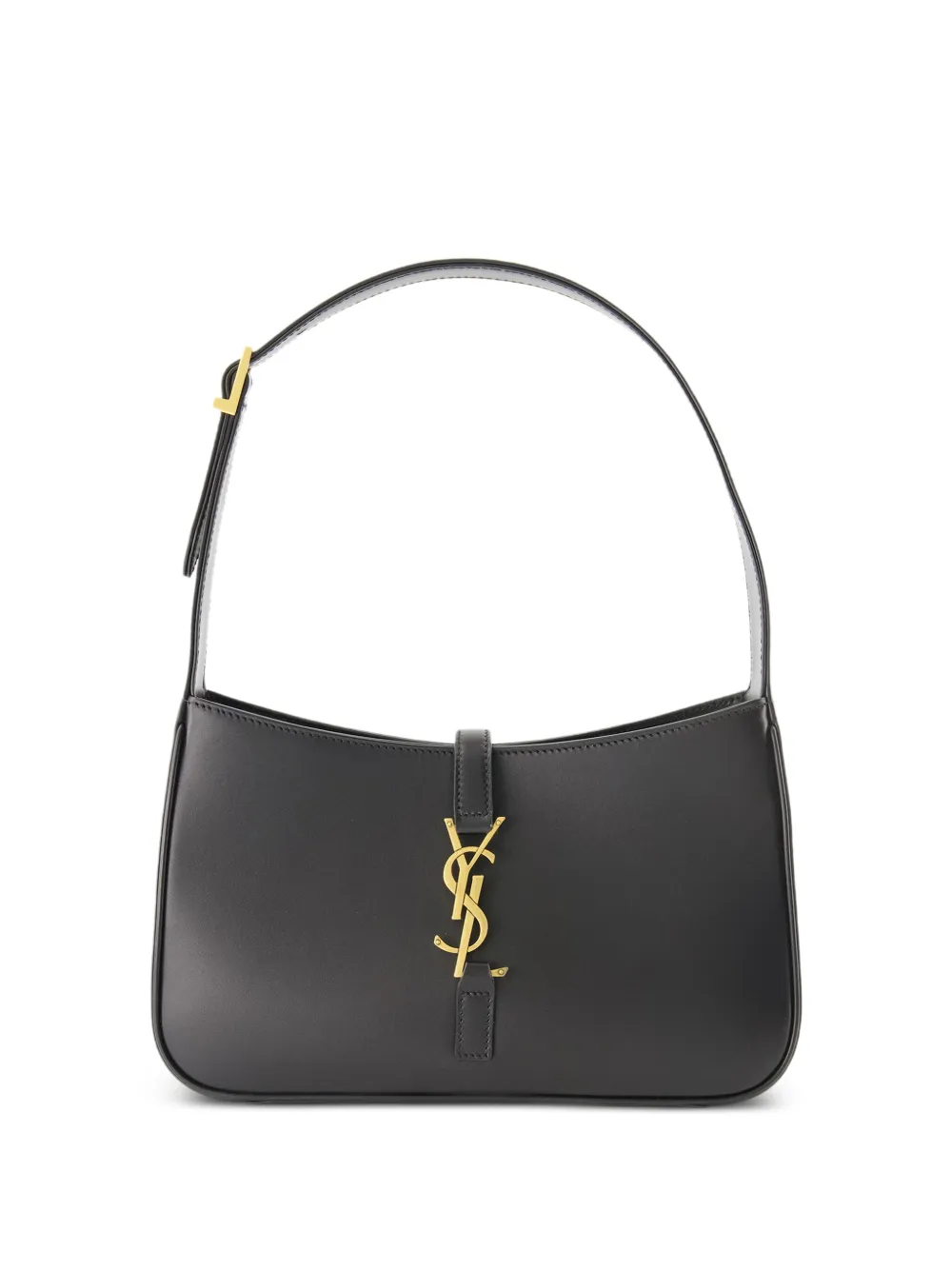 Saint Laurent Le 5 à 7 logo-plaque leather shoulder bag | Black | Image 1