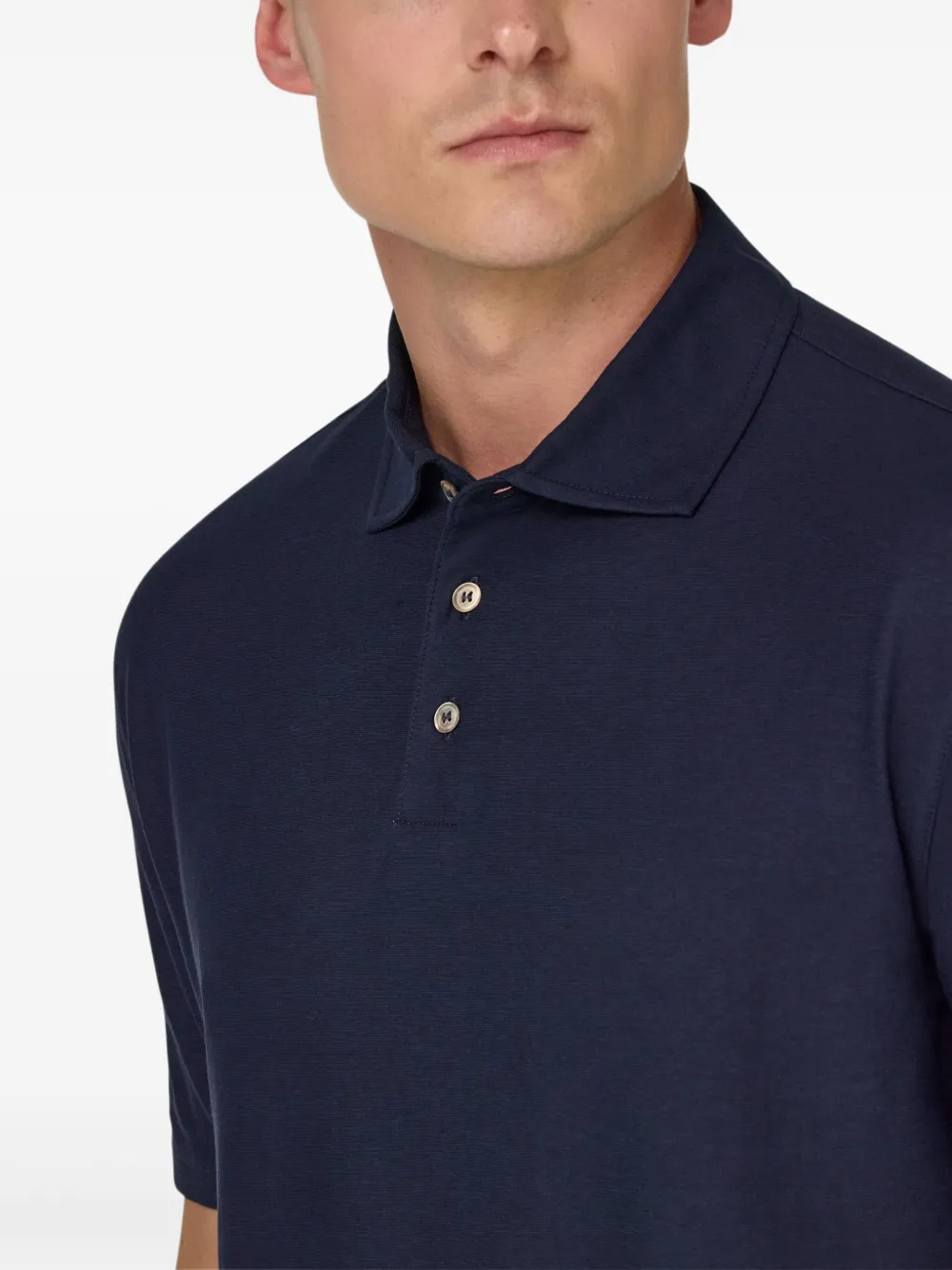 Boggi Milano Jersey poloshirt Blauw