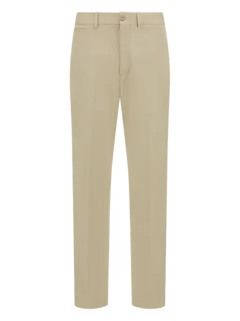 Boggi Milano Stretch Cotton and Linen Trousers